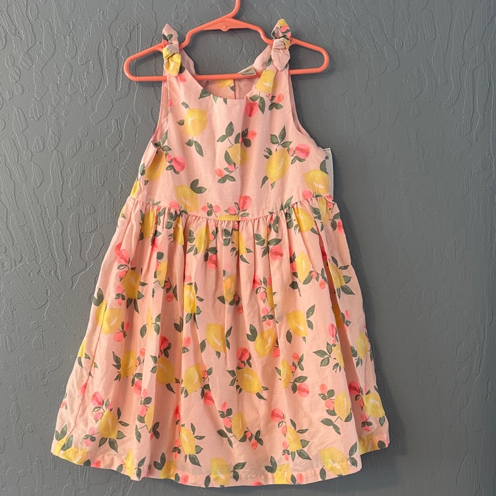 OshKosh B'gosh Pink and Yellow lemons Dress
